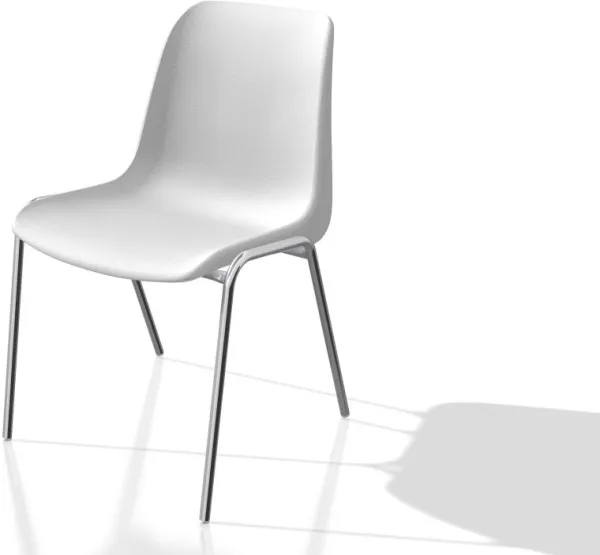 Gitte - Gäst-/Kantinestol.